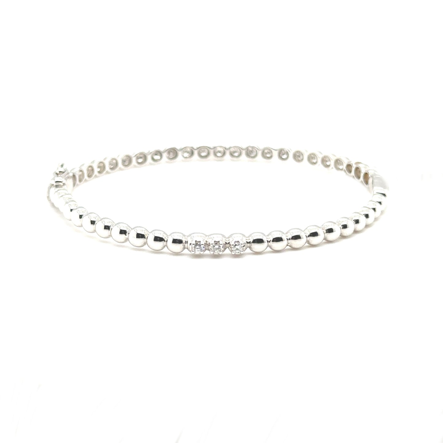 Diamond Bead Bangle