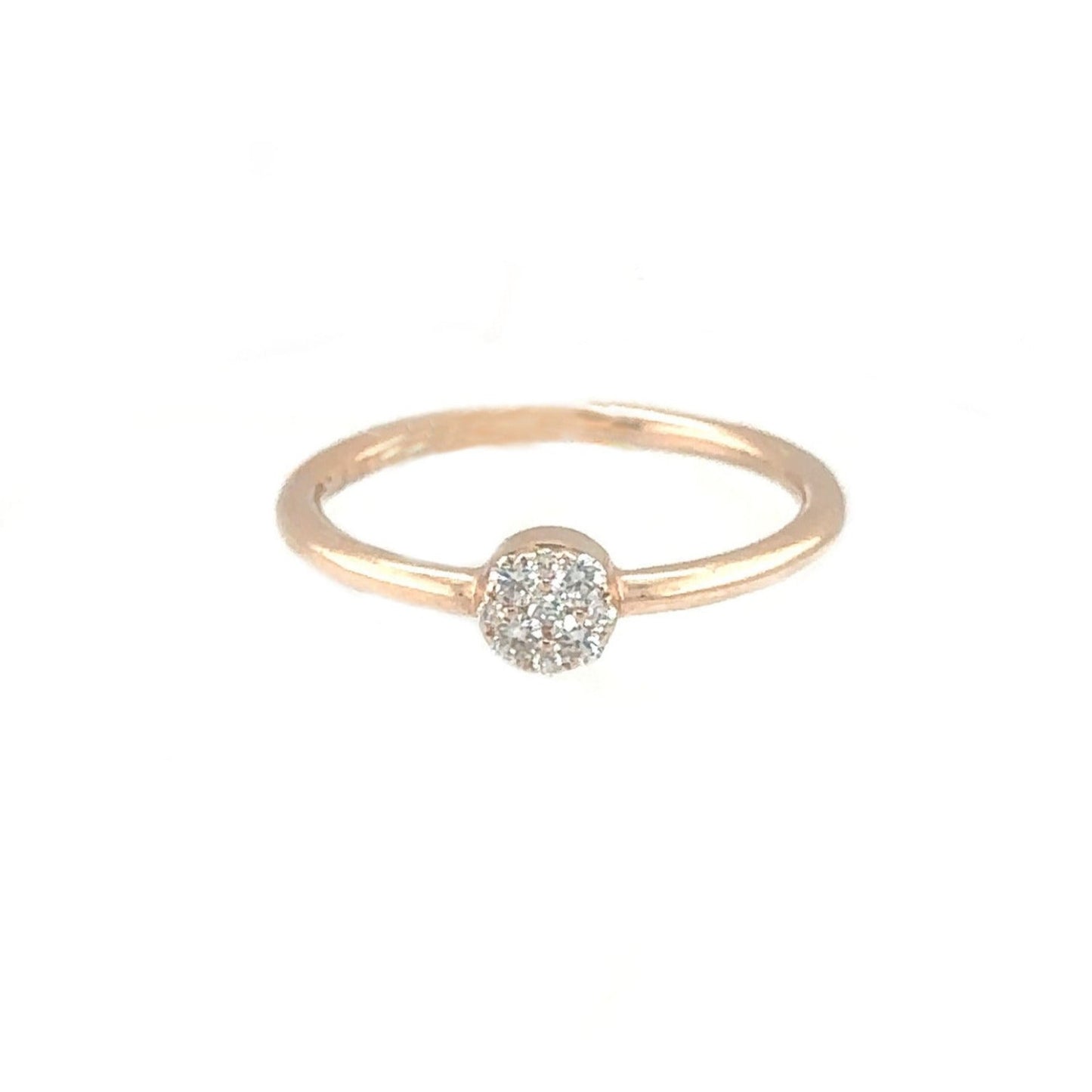 Diamond Cluster ring