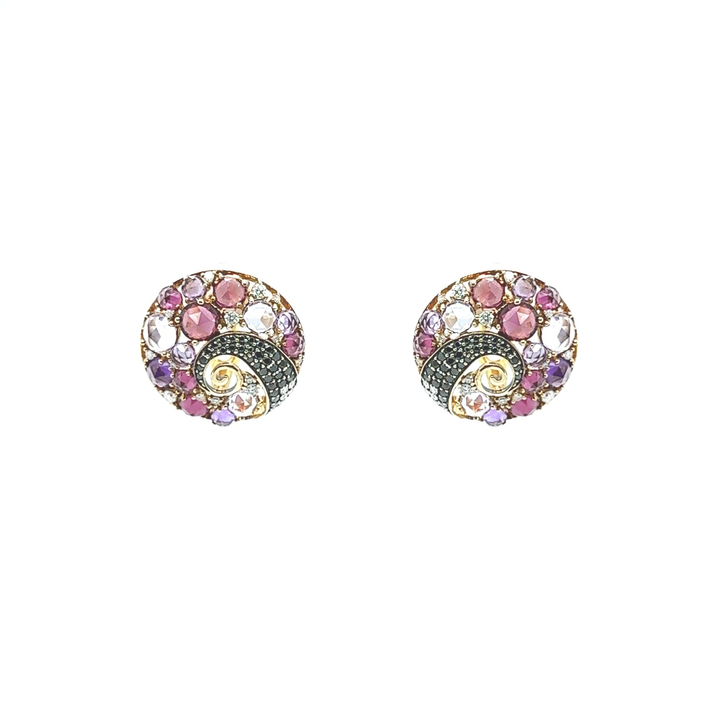 Multi Stone Statement Studs