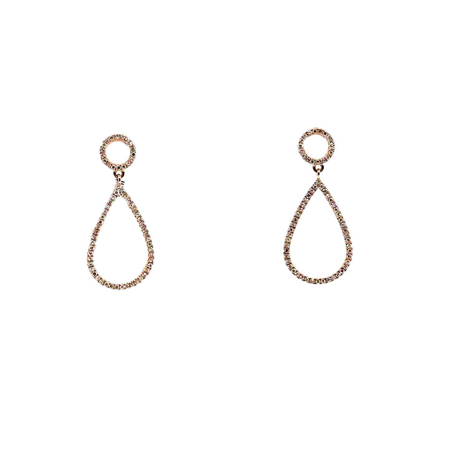 Diamond Drop Earrings