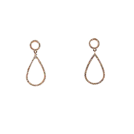 Diamond Drop Earrings