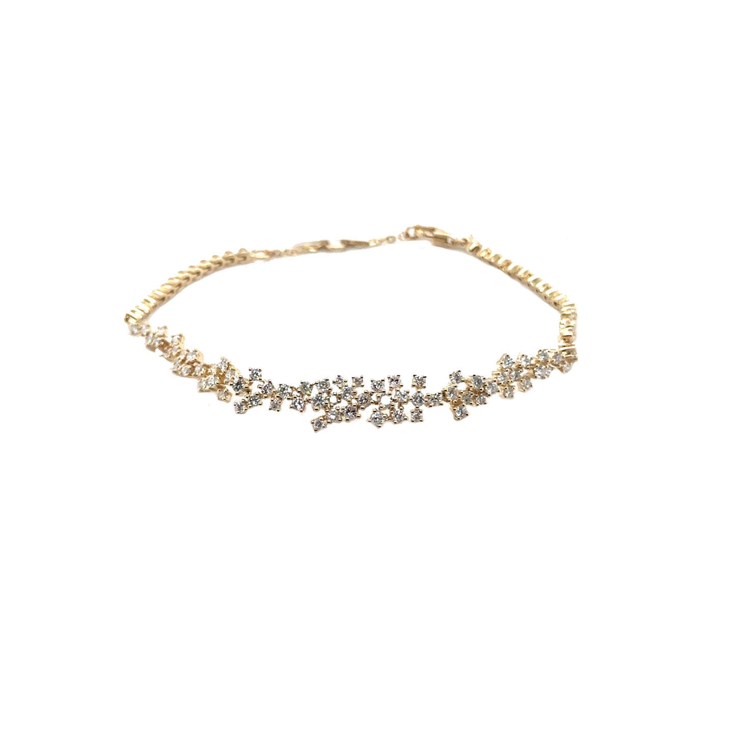 Diamond Wreath Bracelet