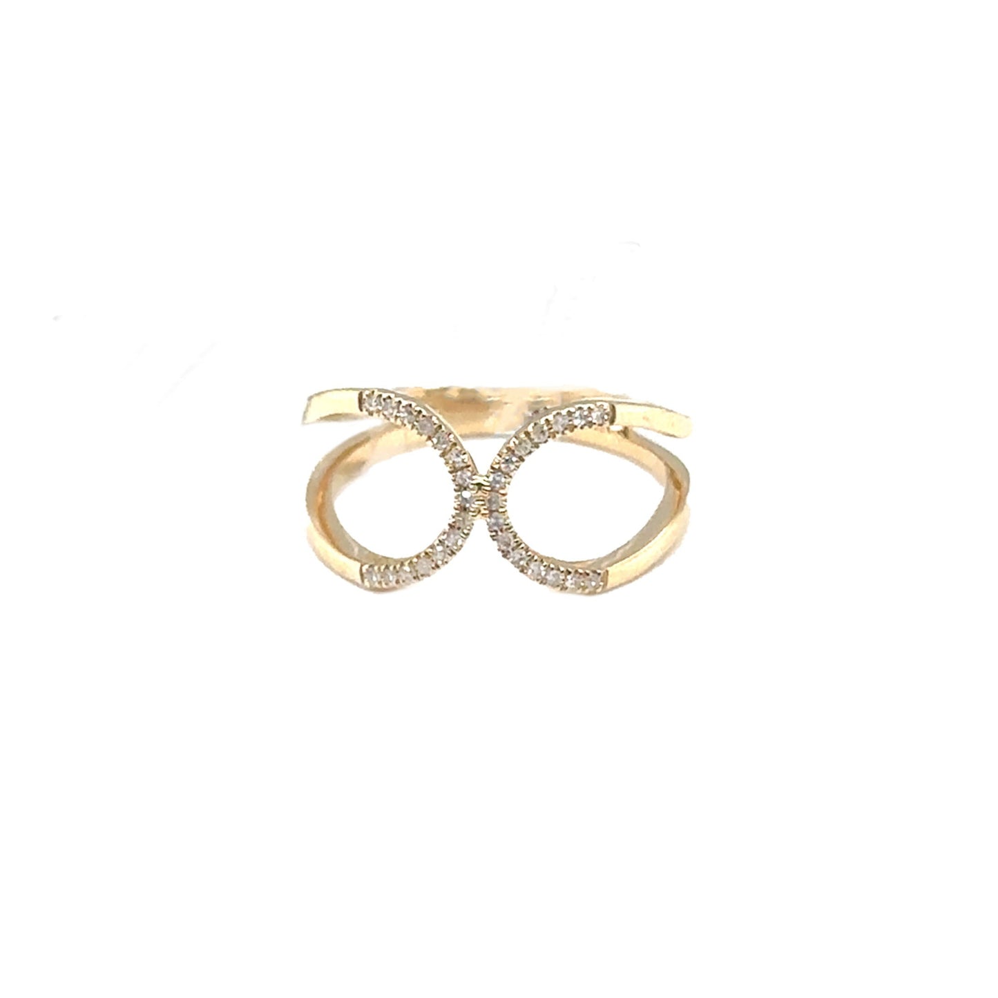 Diamond Loop Ring