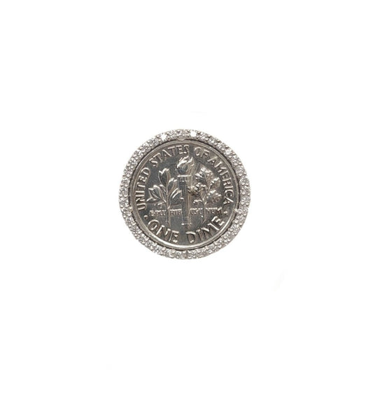 1.5pt Diamond Dime Setting