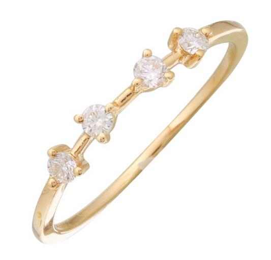 4 Stone Diamond Ring