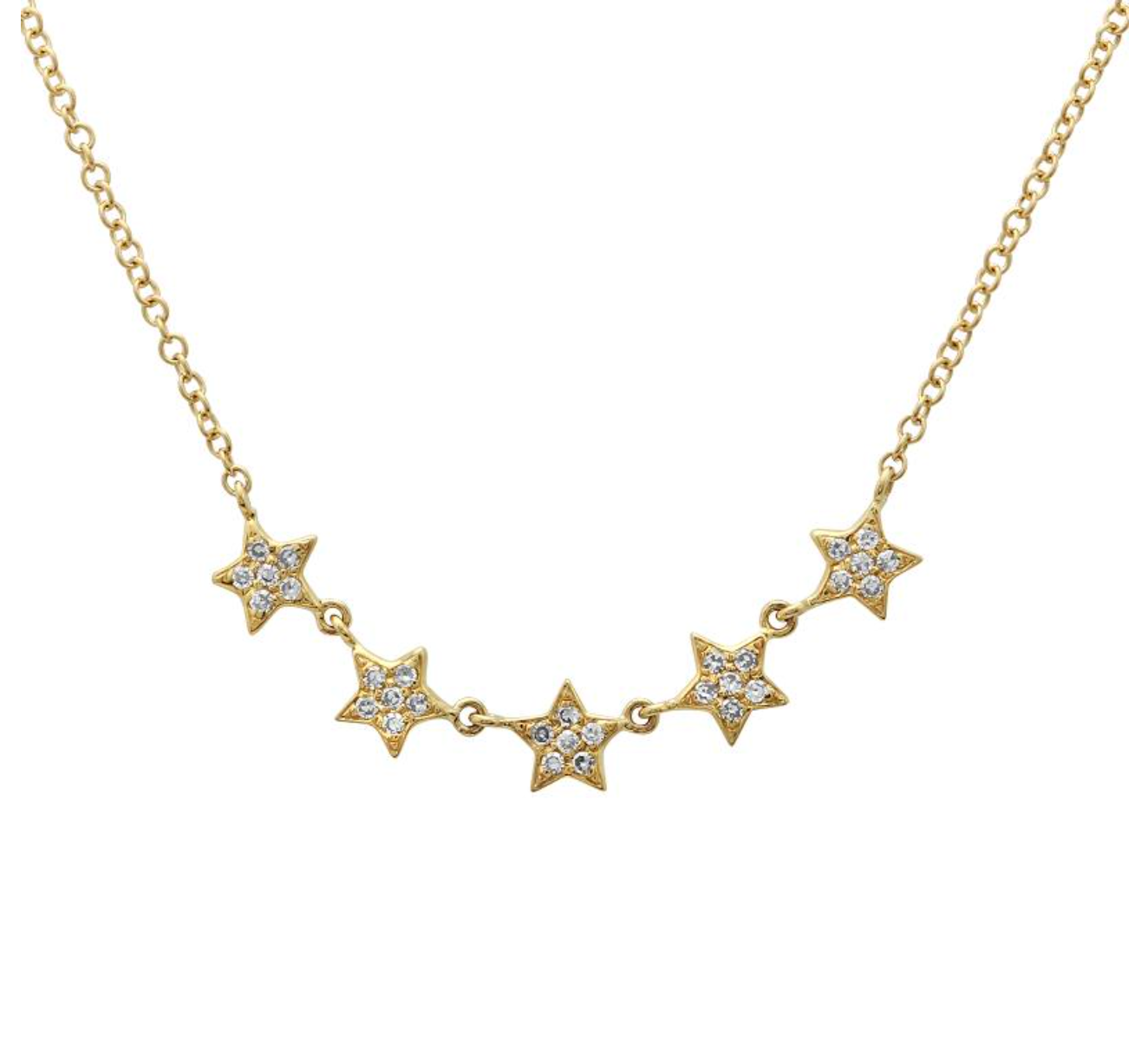 Diamond Star Necklace