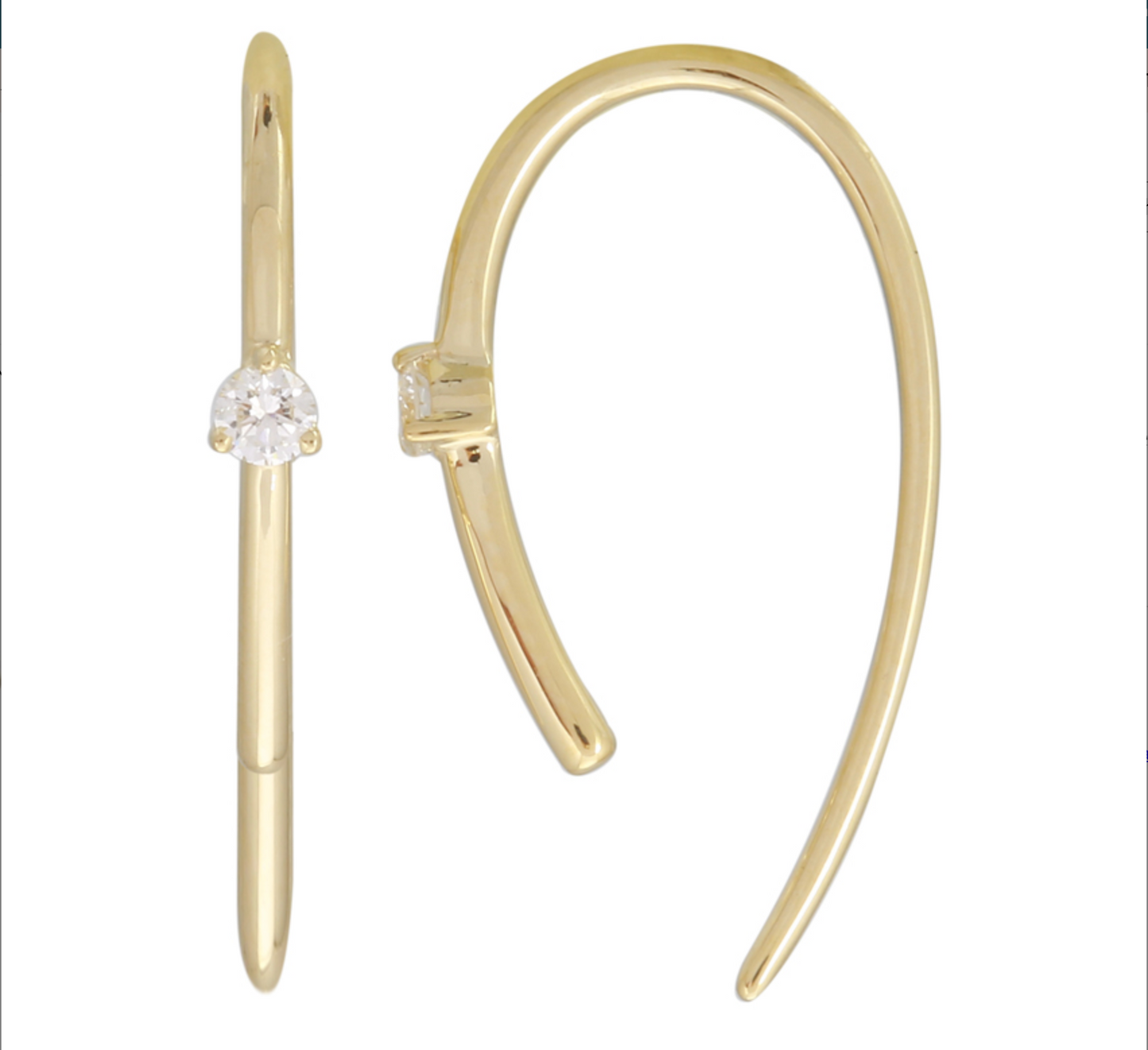 Diamond Threader Earrings