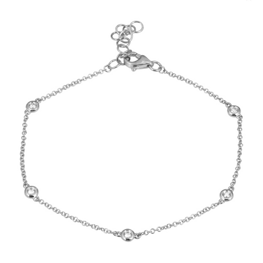 Diamond By The Yard Bracelet