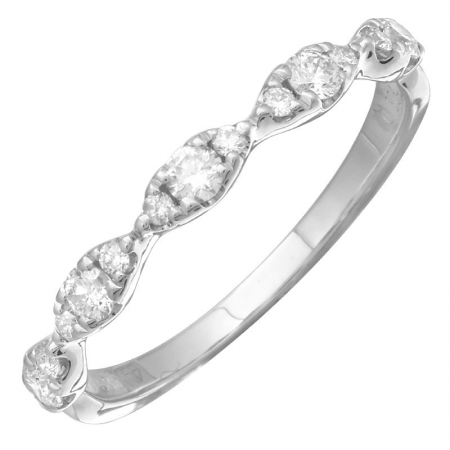 Diamond Marquis Shaped Ring