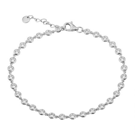 Diamond Bezel Tennis Bracelet