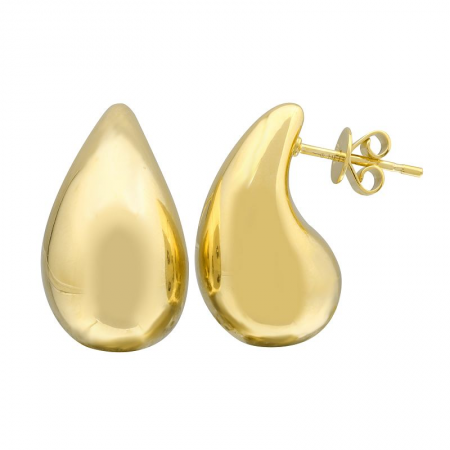 Pear Bubble Stud