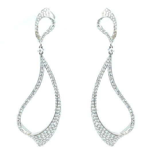 Diamond Wave Earrings