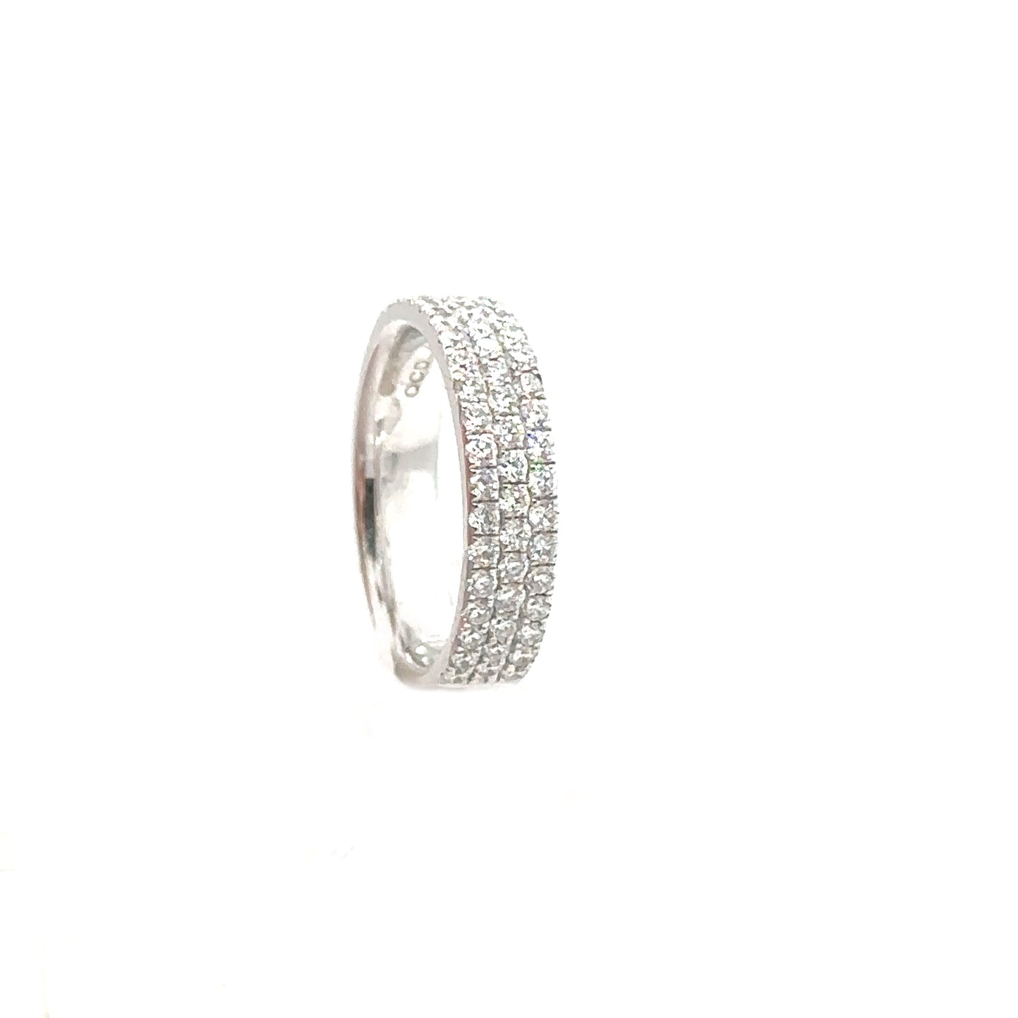 3 Row Eternity Ring