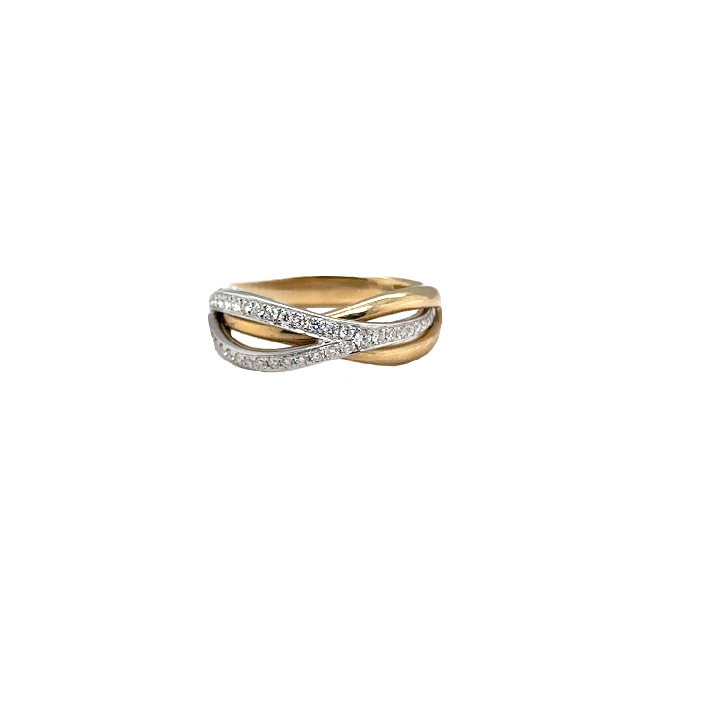 Diamond Wave Ring