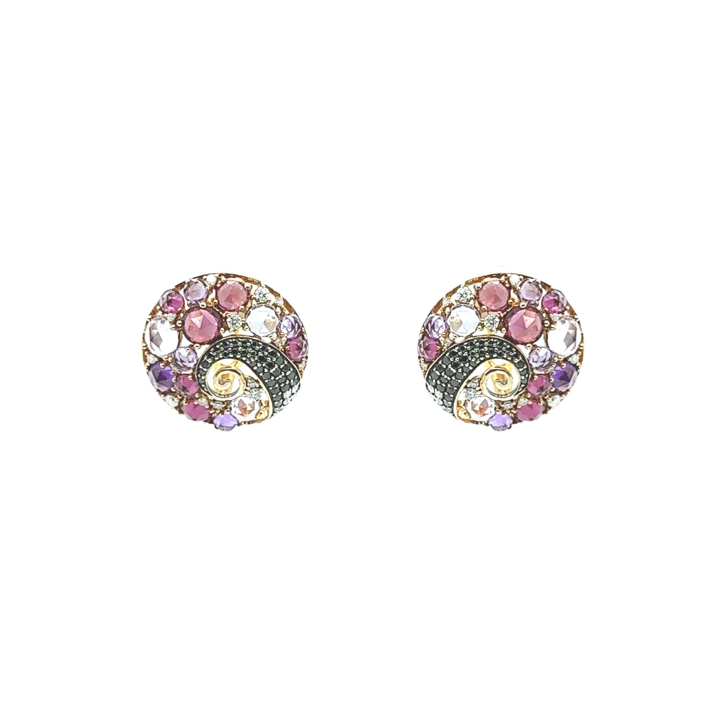 Multi Stone Statement Studs