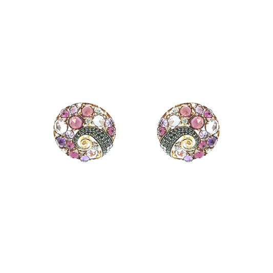 Multi Stone Statement Studs