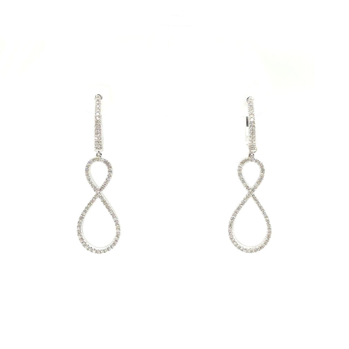 Diamond Intertwined Earrings