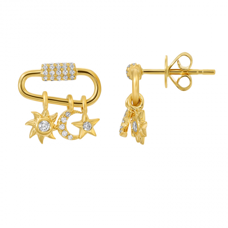 Diamond Celestial Studs
