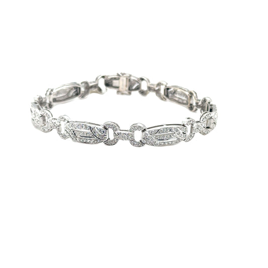 Vintage Diamond Pave Bracelet