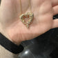 Vintage heart pendant