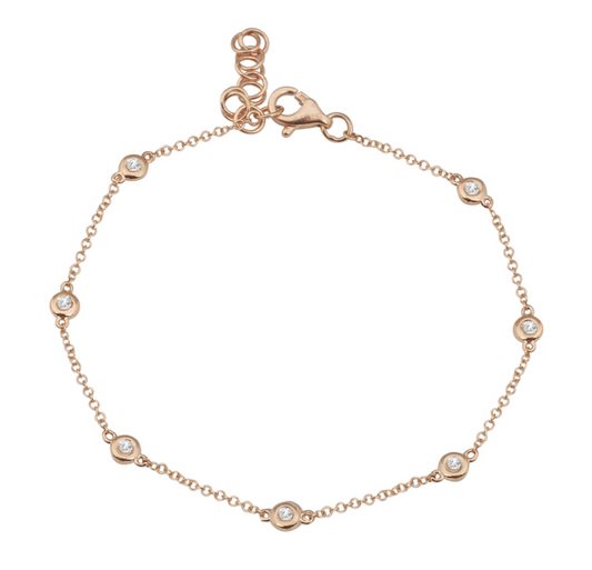Diamond By The Yard Bracelet