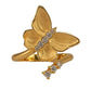 Matte Diamond Butterfly Ring