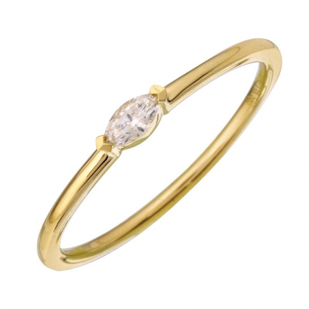 Solitaire Diamond Marquise Ring