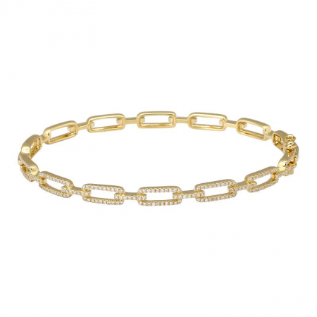 Diamond Link bangle