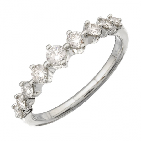 Diamond Shared Prong Ring