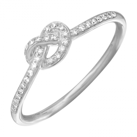 Diamond Knot Ring