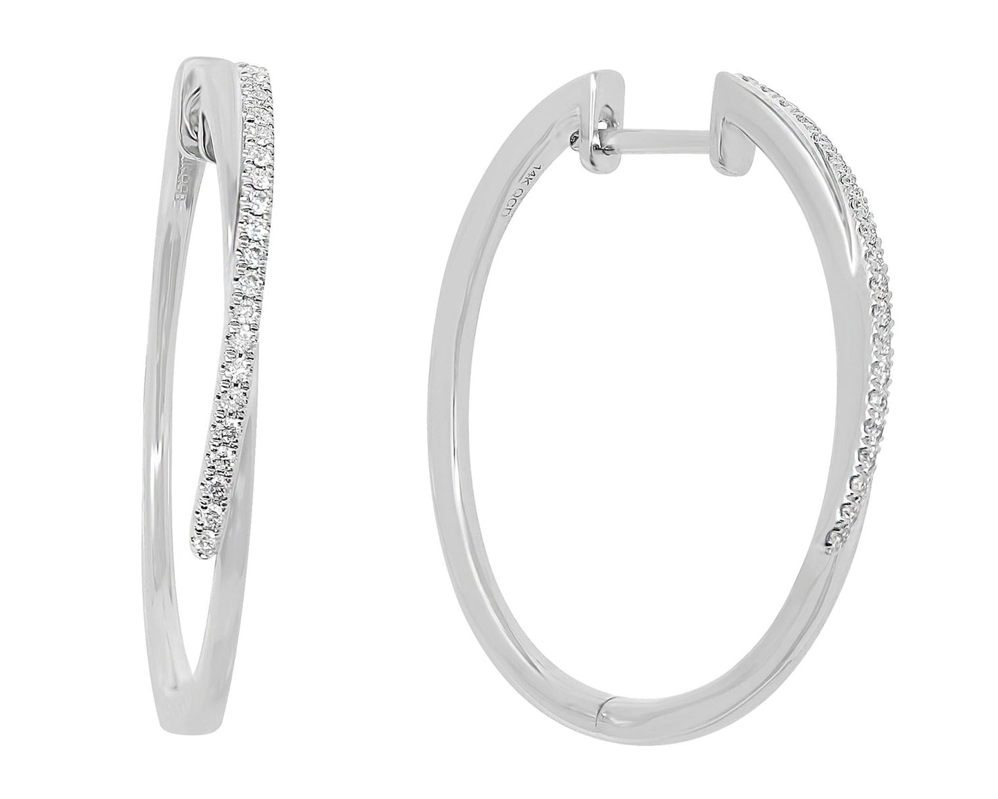 Hoops with Diamond Overlap