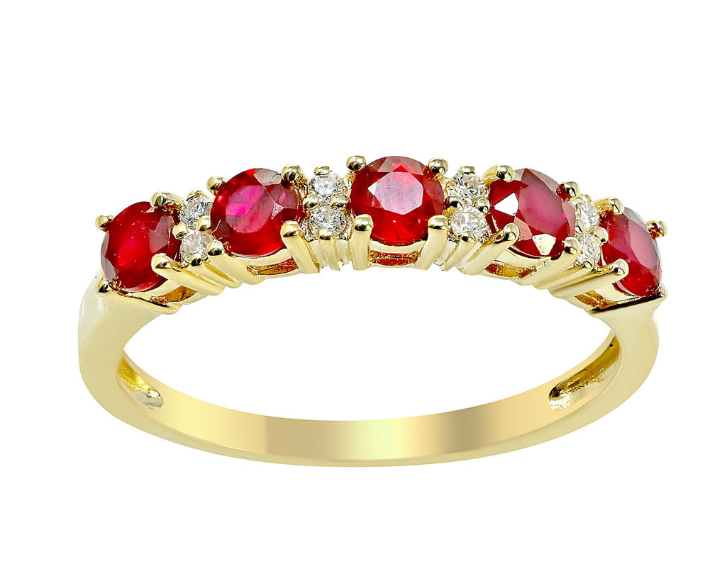 Ruby and Diamond RIng