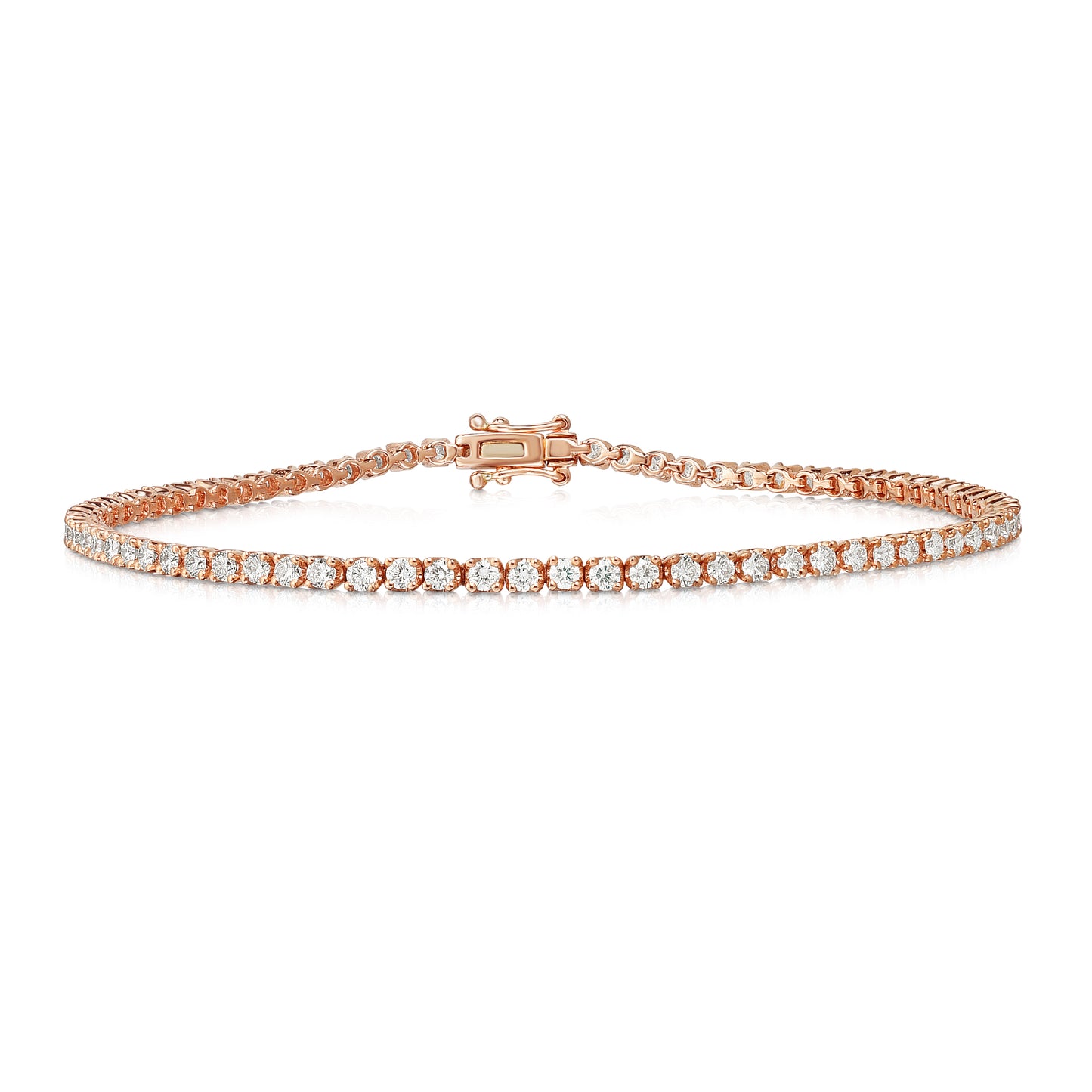 Rose Gold Tennis Bracelet