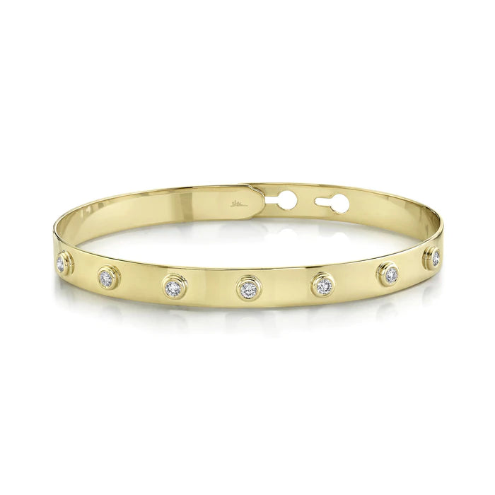 Diamond Bezel Bangle