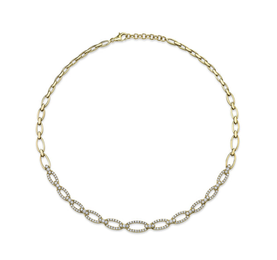 Diamond Link Necklace