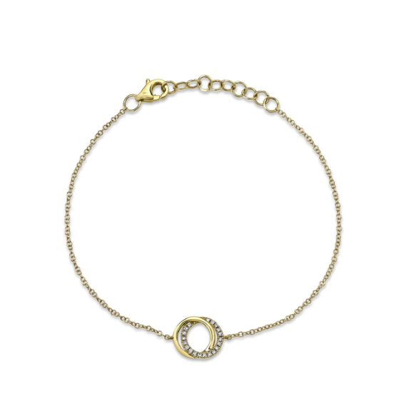 Diamond Love Knot Bracelet