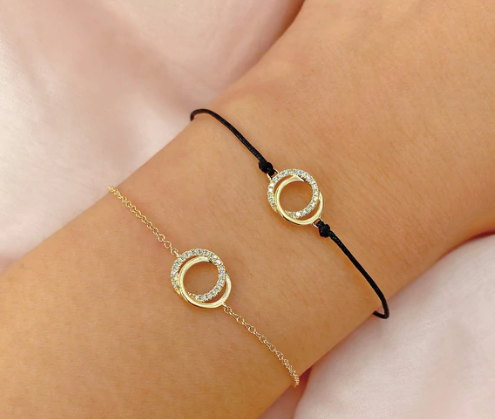 Diamond Love Knot Bracelet