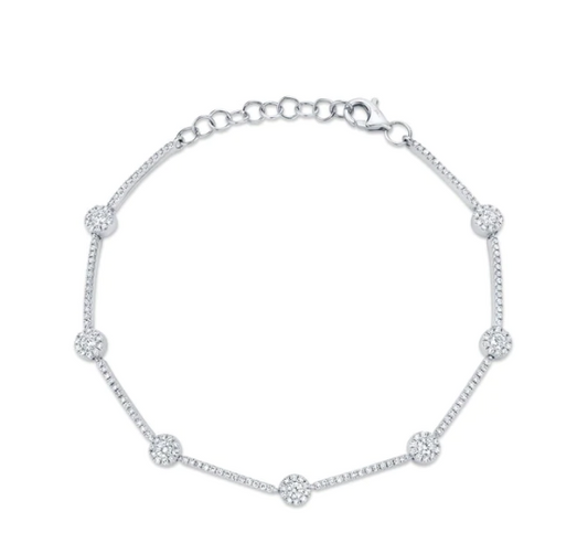 Diamond Circle Bracelet