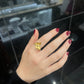 Matte Diamond Butterfly Ring