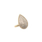 Diamond Pear Shape Statement Ring