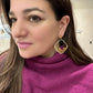 Citrine and Diamond Statement Earrings